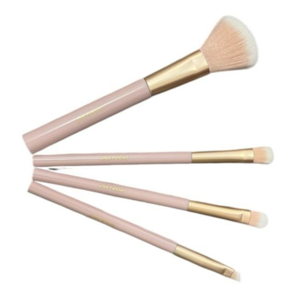 4 brushes Beauty 360, in Pink Color Cream, elegant and up to touch